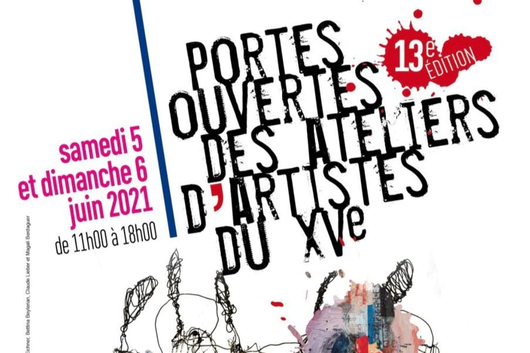 13èmes Journées Portes Ouvertes des Ateliers d’Artistes du&nbsp;15e.